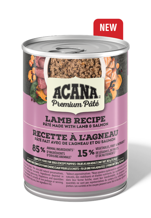 ACANA PREMIUM PÂTÉ™, Lamb Recipe